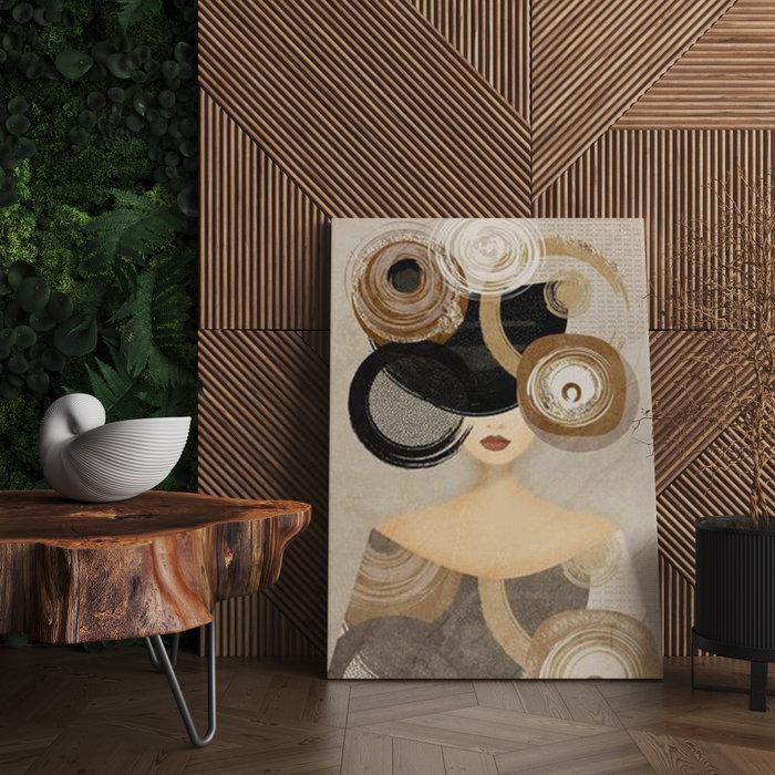 Wallity ASR_CNV25-45 Pintura Decorativa en Lienzo Multicolor 70 x 100 cm